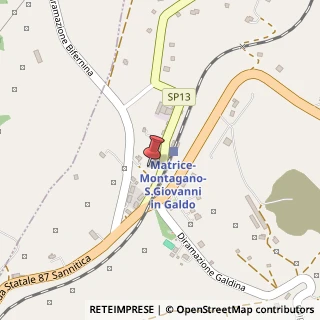 Mappa Via Cluenzio, 107, 86030 Matrice, Campobasso (Molise)