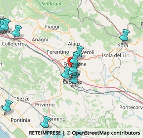 Mappa Via Fornaci, 03100 Frosinone FR, Italia (26.1335)