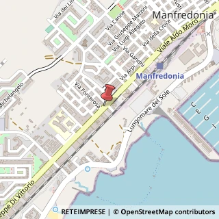 Mappa Via Giuseppe Di Vittorio, 41, 71043 Manfredonia, Foggia (Puglia)