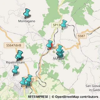 Mappa Contrada Scalo Ferroviario, 86030 Matrice CB, Italia (2.8805)