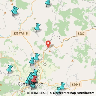 Mappa Contrada Scalo Ferroviario, 86030 Matrice CB, Italia (7.523)