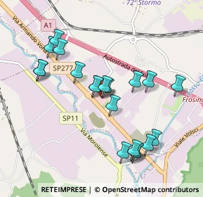 Mappa LE SORGENTI, 03100 Frosinone FR, Italia (0.99)