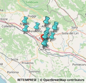 Mappa Scala, 03100 Frosinone FR, Italia (8.66692)