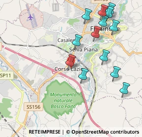 Mappa Scala, 03100 Frosinone FR, Italia (2.38846)