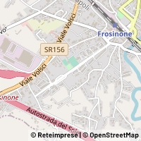 Map Frosinone