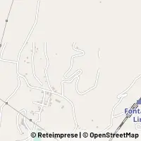 지도 Fontana Liri