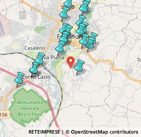 Mappa Via Ceccano, 03100 Frosinone FR, Italia (2.0235)