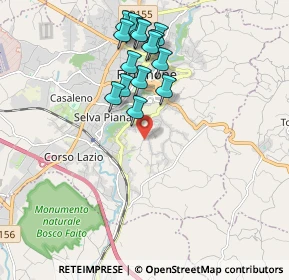 Mappa Via Ceccano, 03100 Frosinone FR, Italia (1.944)