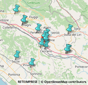 Mappa Via Selvotta, 03100 Frosinone FR, Italia (14.32786)