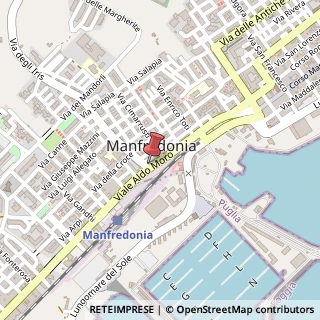 Mappa Viale Aldo Moro, 41/I, 71043 Manfredonia, Foggia (Puglia)