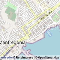 地図 Manfredonia