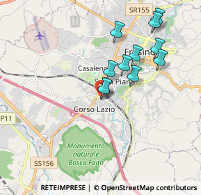 Mappa Via Carlo Conti, 03100 Frosinone FR, Italia (1.77364)