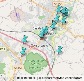 Mappa Via Carlo Conti, 03100 Frosinone FR, Italia (1.99308)