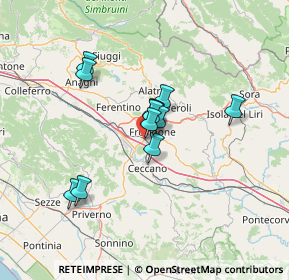 Mappa Via Carlo Conti, 03100 Frosinone FR, Italia (10.3225)