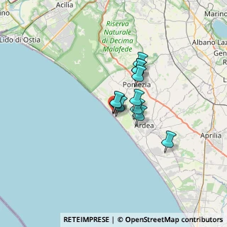 Mappa Viale Italia, 00071 Pomezia RM, Italia (4.30818)
