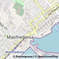 Mapa Manfredonia
