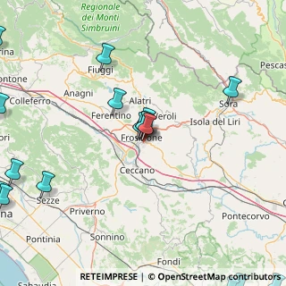 Mappa Via San Francesco, 03100 Frosinone FR, Italia (27.57053)