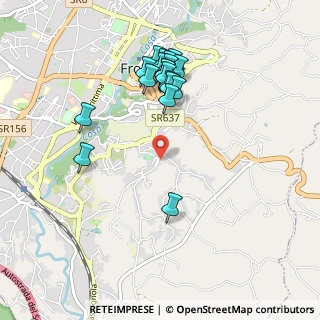 Mappa Via San Francesco, 03100 Frosinone FR, Italia (1)