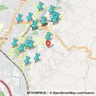 Mappa Via San Francesco, 03100 Frosinone FR, Italia (1.23)