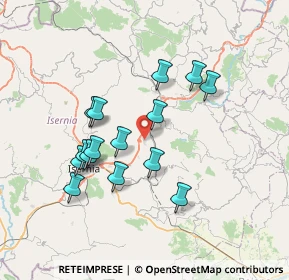 Mappa Zona Industriale Snc, 86097 Sessano del Molise IS, Italia (6.894)