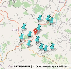 Mappa Zona Industriale Snc, 86097 Sessano del Molise IS, Italia (6.66167)