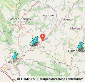 Mappa Zona Industriale Snc, 86097 Sessano del Molise IS, Italia (40.04692)