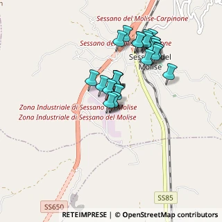Mappa Zona Industriale Snc, 86097 Sessano del Molise IS, Italia (0.85556)