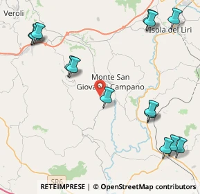 Mappa Via Quercia Pelosa, 03025 La Lucca FR, Italia (5.79071)