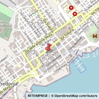 Mappa Via San Lorenzo, 37, 71043 Manfredonia, Foggia (Puglia)