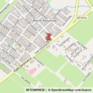 Mappa Via Levante, 1, 00071 Pomezia, Roma (Lazio)