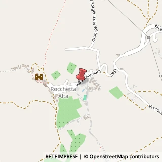 Mappa 86070 Rocchetta Alta Is, 86070 Rocchetta a Volturno, Isernia (Molise)