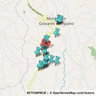Mappa Via Ara dei Santi, 03025 Monte San Giovanni Campano FR, Italia (0.78889)