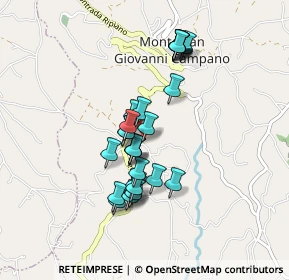 Mappa Via Ara dei Santi, 03025 Monte San Giovanni Campano FR, Italia (0.76667)