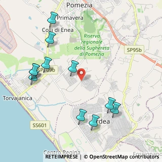 Mappa Via Mar Libico, 00071 Pomezia RM, Italia (2.52182)