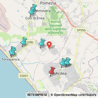 Mappa Via Mar Libico, 00071 Pomezia RM, Italia (2.90182)