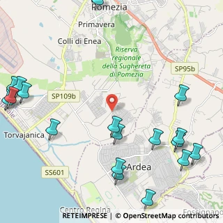 Mappa Via Mar Libico, 00071 Pomezia RM, Italia (3.4105)