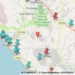 Mappa Via Mar Libico, 00071 Pomezia RM, Italia (3.9405)