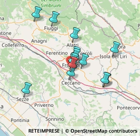 Mappa Piazza Sandro Pertini, 03100 Frosinone FR, Italia (12.49)