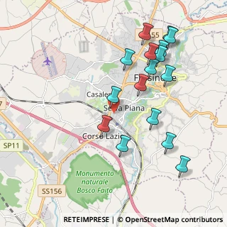 Mappa Piazza Sandro Pertini, 03100 Frosinone FR, Italia (2.225)