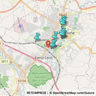 Mappa Piazza Sandro Pertini, 03100 Frosinone FR, Italia (1.50636)