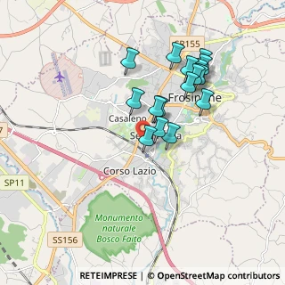 Mappa Piazza Sandro Pertini, 03100 Frosinone FR, Italia (1.69188)