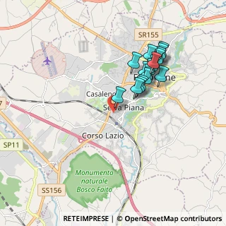 Mappa Piazza Sandro Pertini, 03100 Frosinone FR, Italia (1.80353)