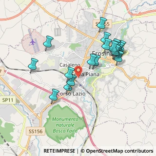 Mappa Piazza Sandro Pertini, 03100 Frosinone FR, Italia (2.065)