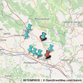 Mappa Via Monte Cicuto, 03042 Atina FR, Italia (11.5295)