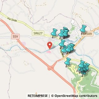 Mappa Via Monte Cicuto, 03042 Atina FR, Italia (1.156)