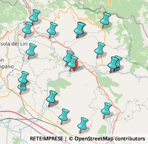 Mappa Via S. Andrea Sopportico, 03034 Casalvieri FR, Italia (9.505)