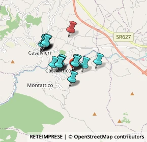 Mappa Via S. Andrea Sopportico, 03034 Casalvieri FR, Italia (1.22692)