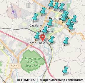 Mappa Via Fornaci, 03100 Frosinone FR, Italia (2.39529)