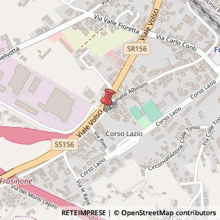 Mappa Via Licinio Refice, 3, 03100 Frosinone, Frosinone (Lazio)