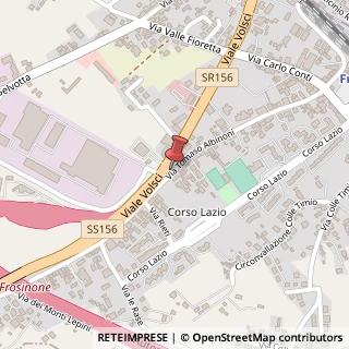 Mappa Via refice licinio 50, 03100 Frosinone, Frosinone (Lazio)